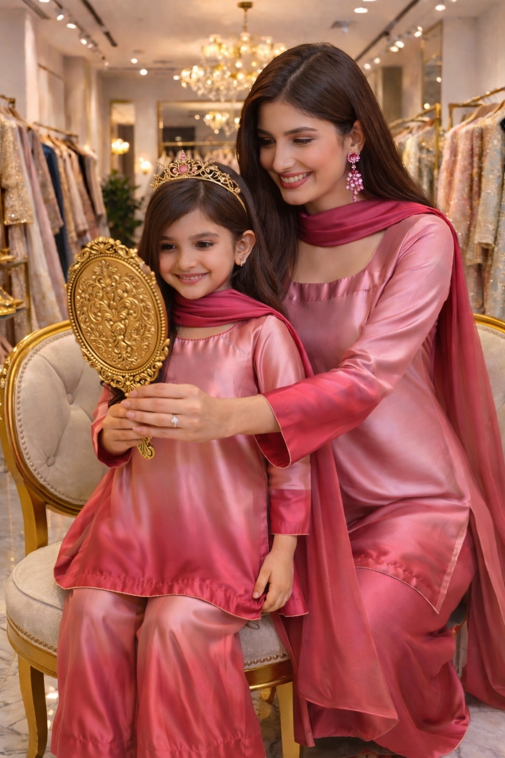 3 Piece Silk | Princess Collection - Rosemina