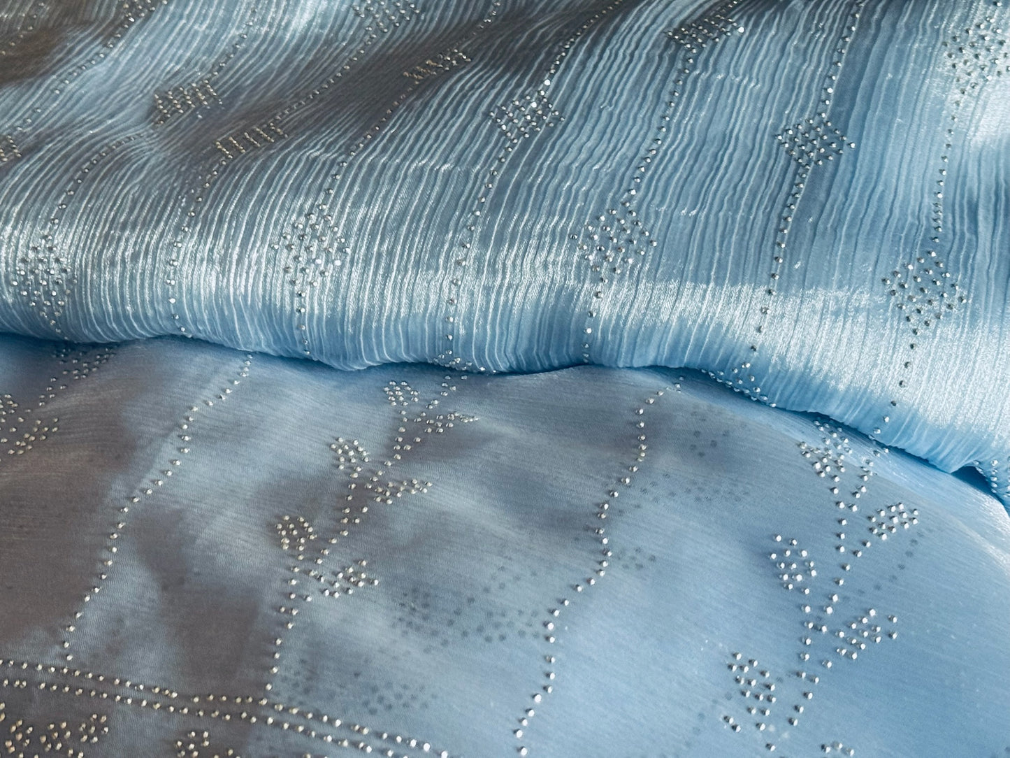 3 Piece Silk Tissue | LM Ice Blue
