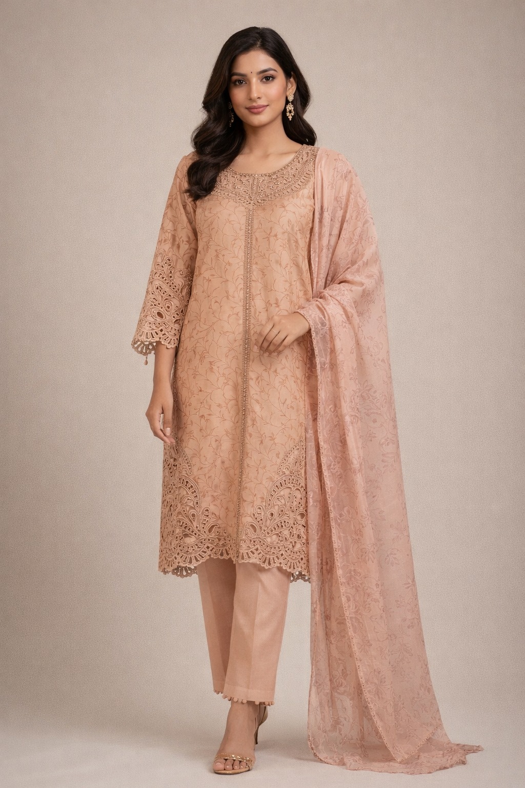 3 Piece Modern Classic | AN 101 Blush