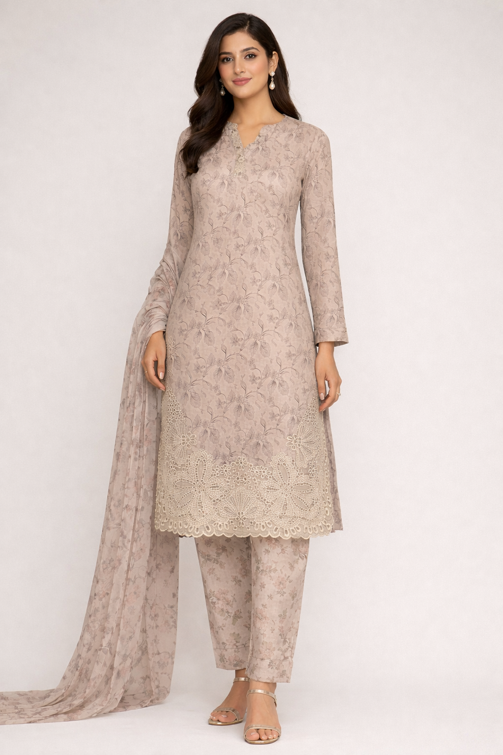 3 Piece Modern Classic | AN 102 Gray