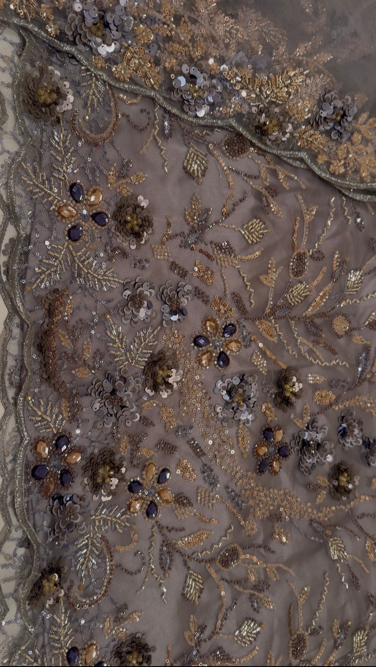 3 Piece Net Silk | LM Dubai Midnight